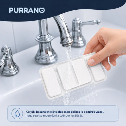 PURRANO™ Csere Szűrők – Mindig Friss és Tiszta Víz Kedvencednek